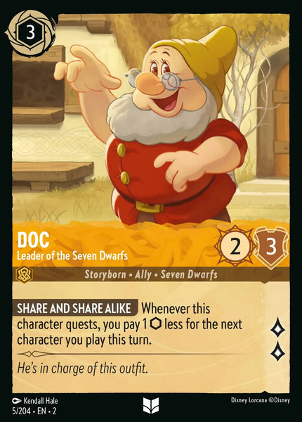 Doc - Leader of the Seven Dwarfs (005/204) [Rise of the Floodborn]