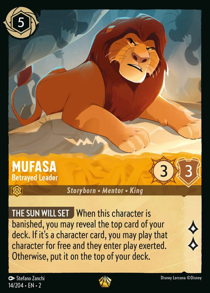 Mufasa - Betrayed Leader (014/204) [Rise of the Floodborn]