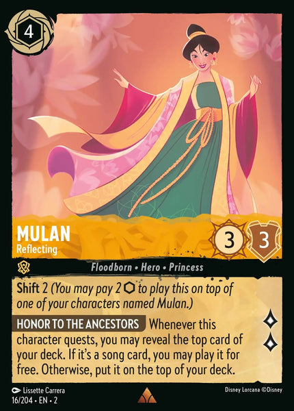 Mulan - Reflecting (016/204) [Rise of the Floodborn]