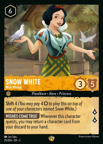 Snow White - Well Wisher (025/204) [Rise of the Floodborn]