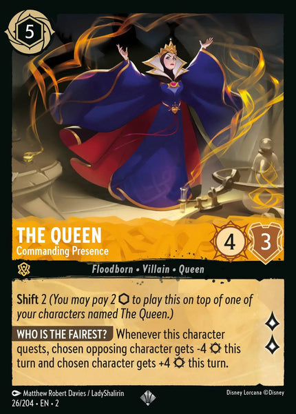 The Queen - Commanding Presence (026/204) [Rise of the Floodborn]