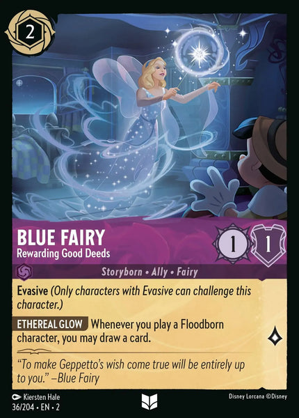 Blue Fairy - Rewarding Good Deeds (036/204) [Rise of the Floodborn]