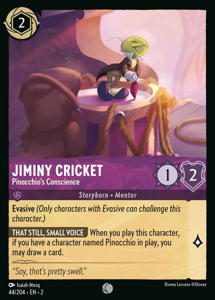 Jiminy Cricket - Pinocchio's Conscience (044/204) [Rise of the Floodborn]