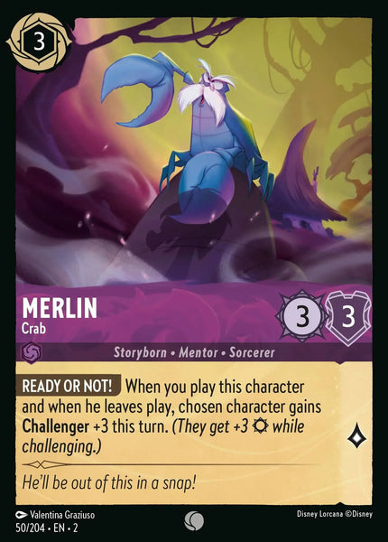 Merlin - Crab (050/204) [Rise of the Floodborn]