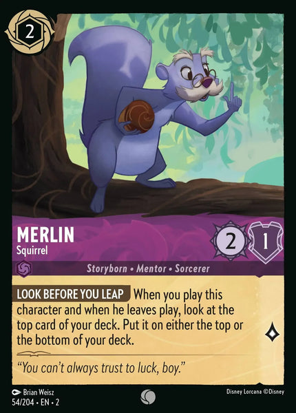 Merlin - Squirrel (054/204) [Rise of the Floodborn]