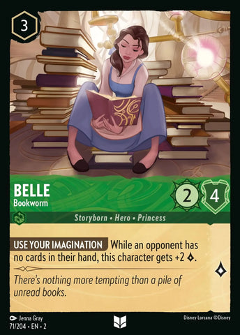 Belle - Bookworm (071/204) [Rise of the Floodborn]