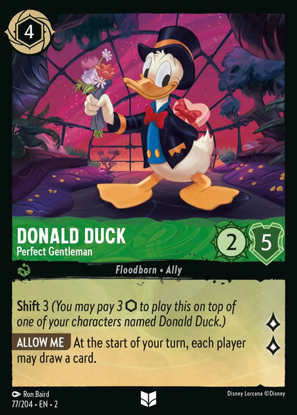 Donald Duck - Perfect Gentleman (077/204) [Rise of the Floodborn]