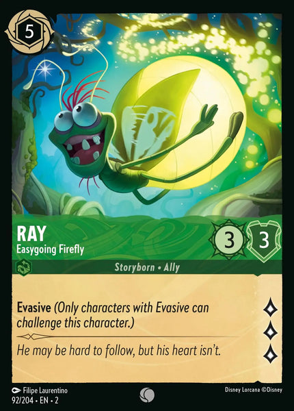 Ray - Easygoing Firefly (092/204) [Rise of the Floodborn]