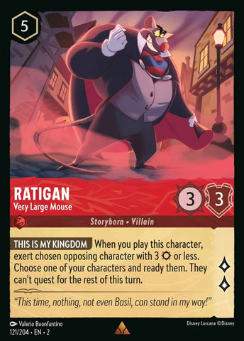 Ratigan - Very Large Mouse (121/204) [Rise of the Floodborn]