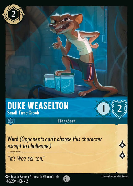 Duke Weaselton - Small-Time Crook (146/204) [Rise of the Floodborn]