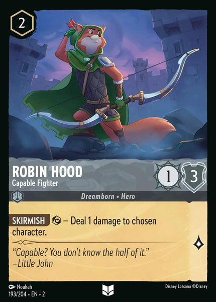 Robin Hood - Capable Fighter (193/204) [Rise of the Floodborn]