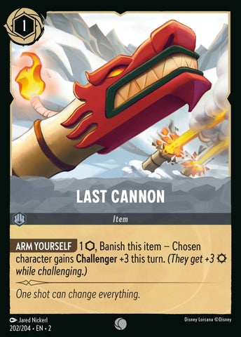 Last Cannon (202/204) [Rise of the Floodborn]