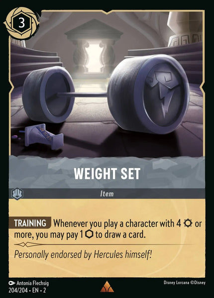 Weight Set (204/204) [Rise of the Floodborn]