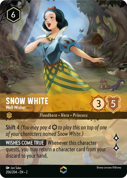 Snow White - Well Wisher (206/204) [Rise of the Floodborn]