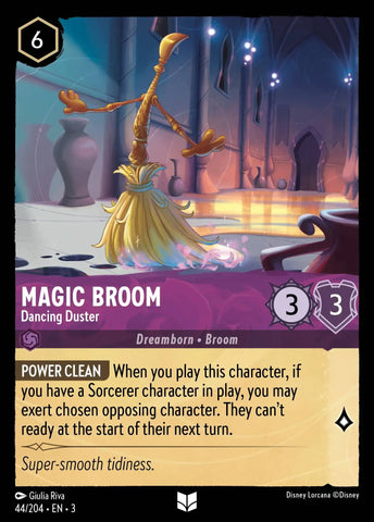 Magic Broom - Dancing Duster (044/204) [Into the Inklands]