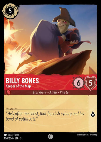 Billy Bones - Keeper of the Map (104/204) [Into the Inklands]