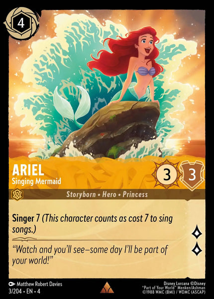 Ariel - Singing Mermaid (003/204) [Ursula's Return]