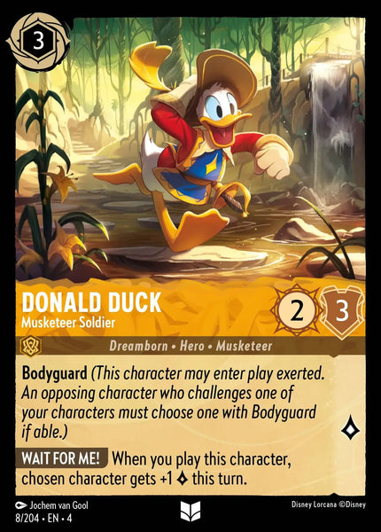 Donald Duck - Musketeer Soldier (008/204) [Ursula's Return]