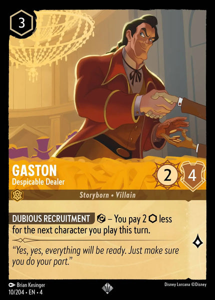 Gaston - Despicable Dealer (010/204) [Ursula's Return]