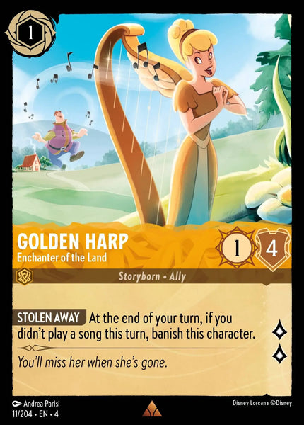 Golden Harp - Enchanter of the Land (011/204) [Ursula's Return]