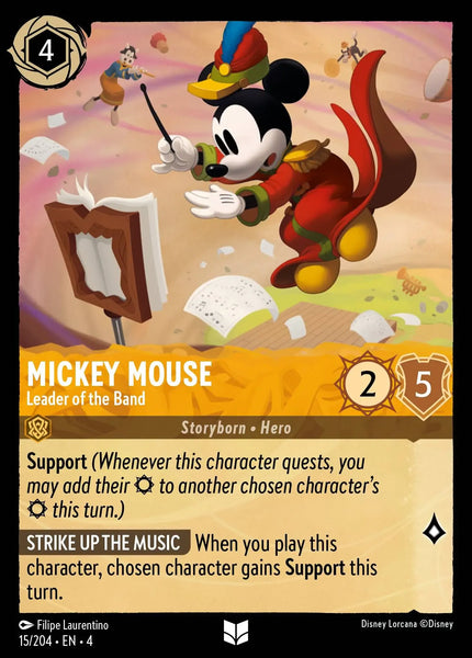 Mickey Mouse - Leader of the Band (015/204) [Ursula's Return]