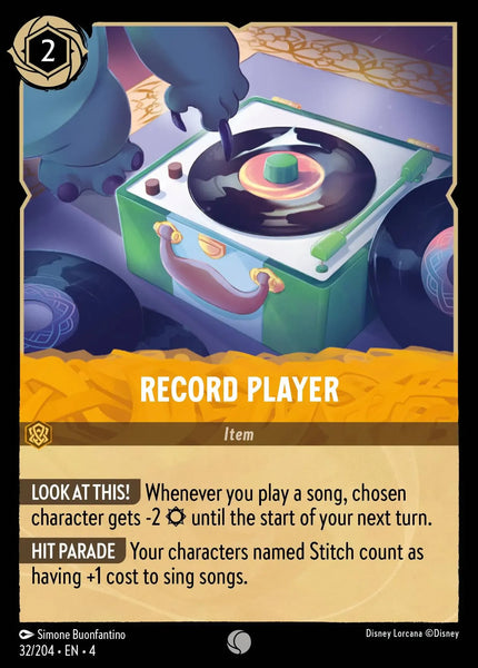 Record Player (032/204) [Ursula's Return]