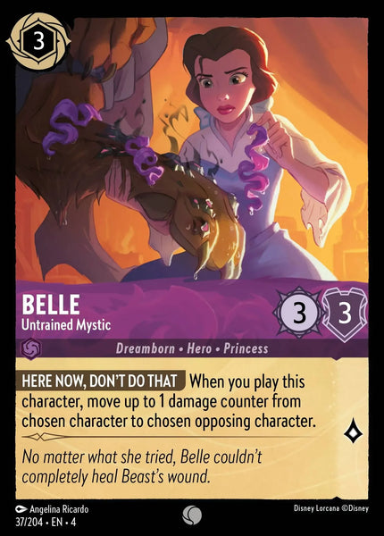 Belle - Untrained Mystic (037/204) [Ursula's Return]