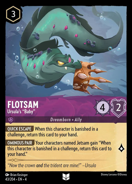 Flotsam - Ursula's "Baby" (043/204) [Ursula's Return]