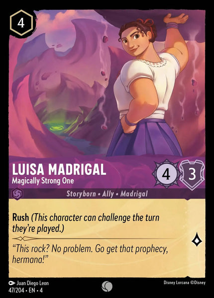 Luisa Madrigal - Magically Strong One (047/204) [Ursula's Return]