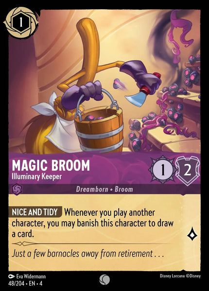 Magic Broom - Illuminary Keeper (048/204) [Ursula's Return]