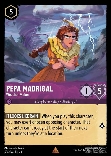 Pepa Madrigal - Weather Maker (053/204) [Ursula's Return]