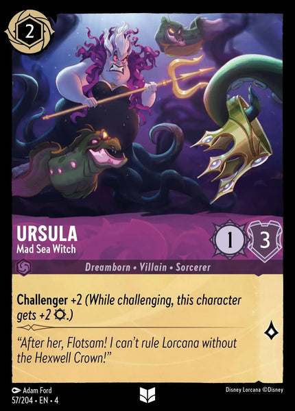 Ursula - Mad Sea Witch (057/204) [Ursula's Return]