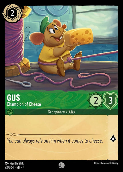 Gus - Champion of Cheese (073/204) [Ursula's Return]