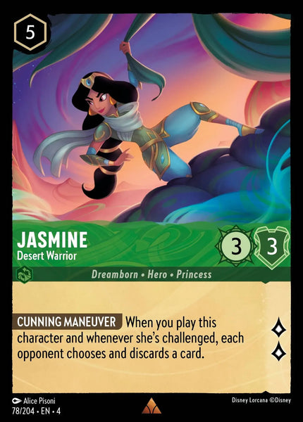 Jasmine - Desert Warrior (078/204) [Ursula's Return]