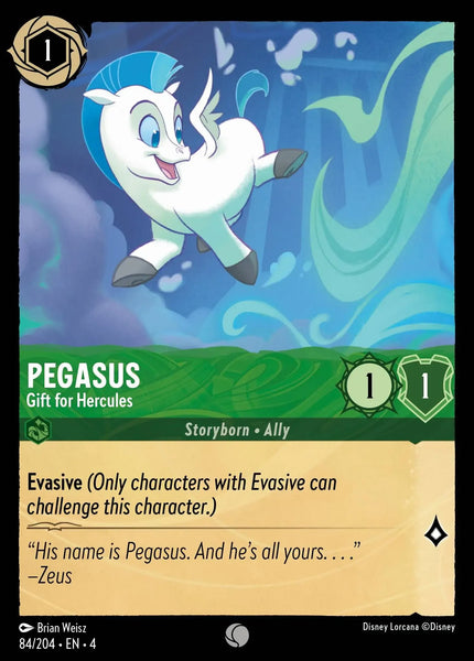 Pegasus - Gift for Hercules (084/204) [Ursula's Return]