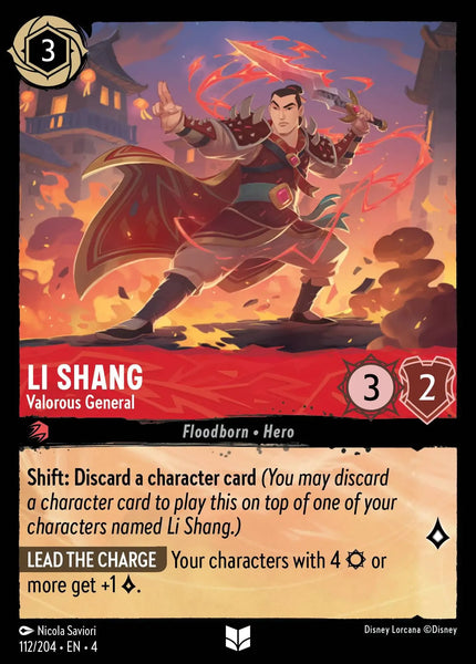 Li Shang - Valorous General (112/204) [Ursula's Return]