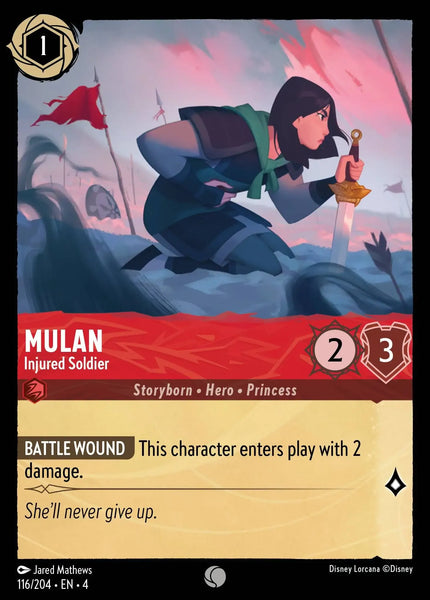 Mulan - Injured Soldier (116/204) [Ursula's Return]