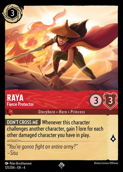 Raya - Fierce Protector (121/204) [Ursula's Return]