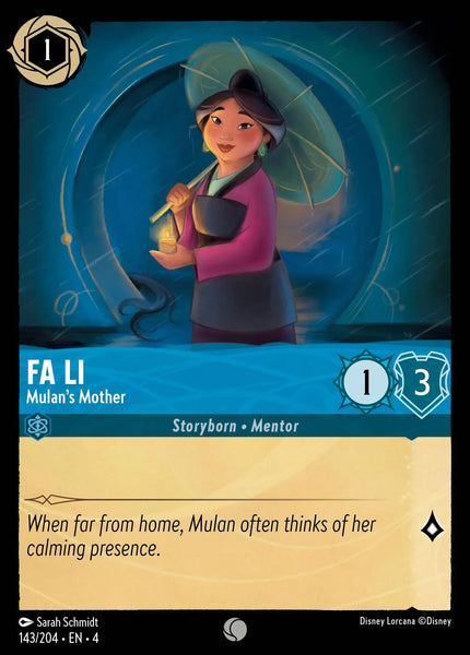 Fa Li - Mulan's Mother (143/204) [Ursula's Return]