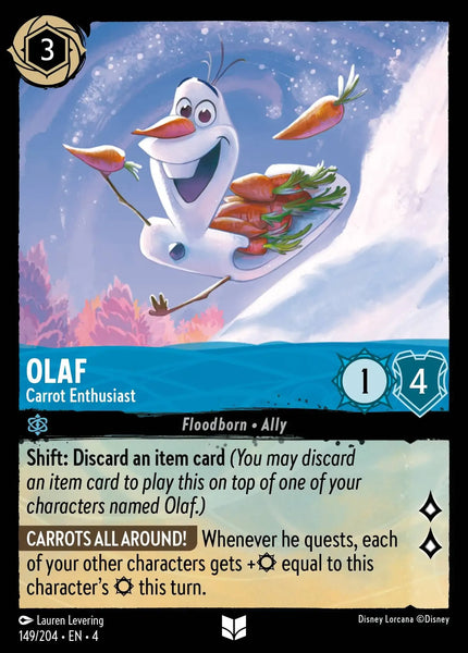 Olaf - Carrot Enthusiast (149/204) [Ursula's Return]