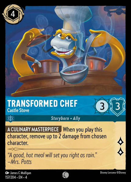 Transformed Chef - Castle Stove (157/204) [Ursula's Return]