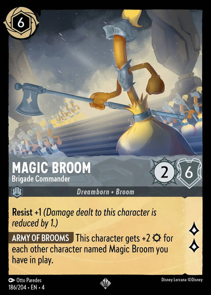 Magic Broom - Brigade Commander (186/204) [Ursula's Return]