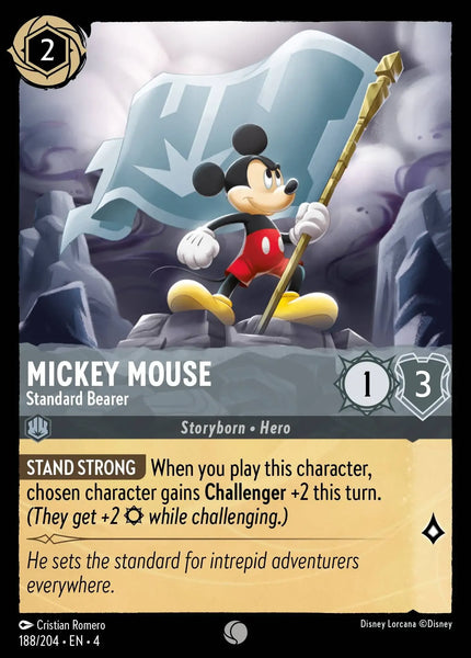 Mickey Mouse - Standard Bearer (188/204) [Ursula's Return]