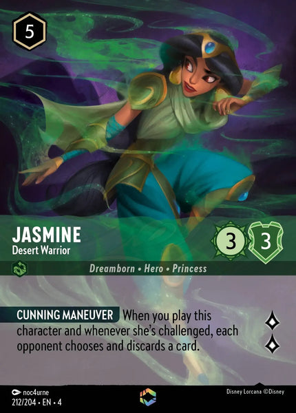 Jasmine - Desert Warrior (212/204) [Ursula's Return]