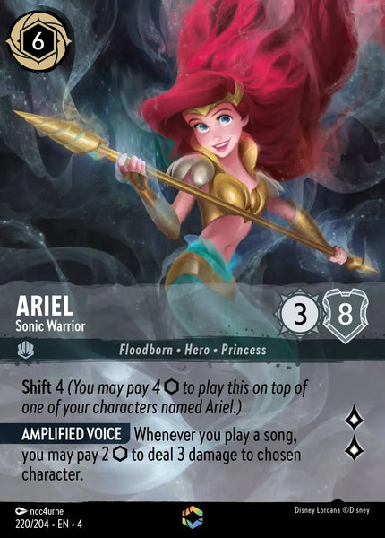 Ariel - Sonic Warrior (220/204) [Ursula's Return]