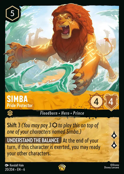 Simba - Pride Protector (020/204) [Azurite Sea]