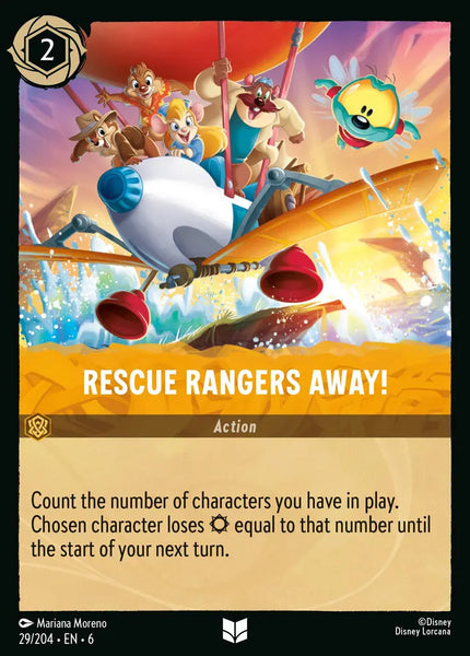 Rescue Rangers Away! - Action (029/204) [Azurite Sea]