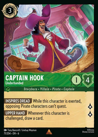 Captain Hook - Underhanded (071/204) [Azurite Sea]