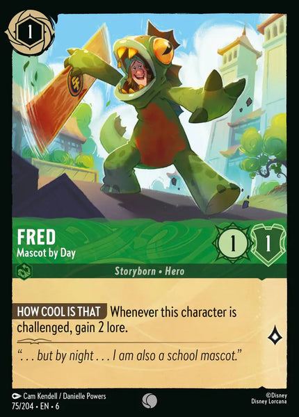 Fred - Mascot by Day (075/204) [Azurite Sea]