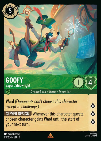 Goofy - Expert Shipwright (089/204) [Azurite Sea]